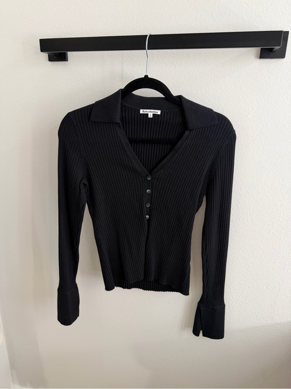 Valentina Ribbed Cardigan - Picture 2 of 4
